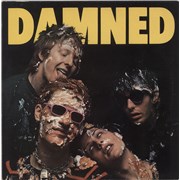 The Damned Damned Damned Damned - Hot Rods Sleeve - EX UK vinyl LP
