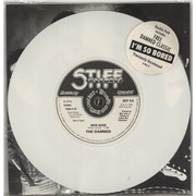 The Damned New Rose - Doublepack - White Vinyl - Archive UK 7" vinyl