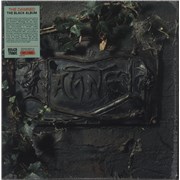 The Damned The Black Album - Clear & Black Splatter Vinyl UK 2-LP vinyl set