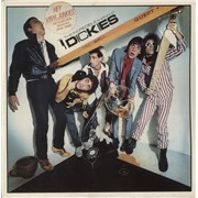 The Dickies The Incredible Shrinking Dickies - Yellow Vinyl - VG Sleeve - Sticker UK vinyl LP