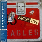 Click here for more info about 'Eagles Live + Poster'