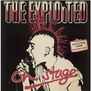 The Exploited On Stage - Yellow Vinyl UK vinyl LP