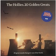 The Hollies 20 Golden Greats - Price Attack UK vinyl LP
