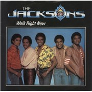 The Jackson Five Walk Right Now + Sleeve UK 7" vinyl