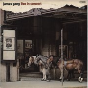 The James Gang Live In Concert - VG UK vinyl LP