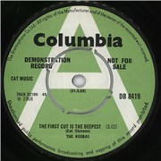 The Koobas The First Cut Is The Deepest UK 7" vinyl Promo