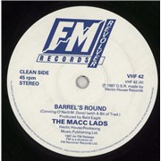 The Macc Lads Barrel's Round UK 7" vinyl