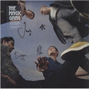 Click here for more info about 'The Magic Gang - Death Of The Party - Clear Vinyl + Autographed + Opened Shrink'
