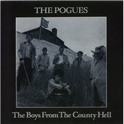 The Pogues The Boys From The County Hell - 1st - Blue Tint UK 7" vinyl
