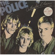 Click here for more info about 'Outlandos D'Amour - Blue Vinyl + Stickered Sleeve - VG'