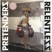 The Pretenders Relentless - Baby Pink Vinyl UK vinyl LP
