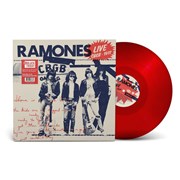 The Ramones Live CBGB 1977 - RSD Black Friday 2025 - Red Vinyl - Sealed UK vinyl LP