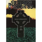 The Reading Festival Reading Rock '83 UK tour programme