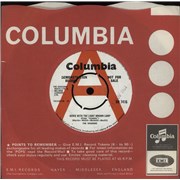 The Shadows Genie With The Light Brown Lamp UK 7" vinyl Promo