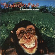The Supernaturals It Doesn't Matter Anymore - Blue Vinyl UK vinyl LP
