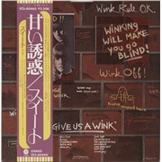 The Sweet Give Us A Wink + Obi Japan vinyl LP