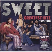 The Sweet Greatest Hitz 1969-1978 - Violet & Pink Vinyl - Shrink UK 2-LP vinyl set