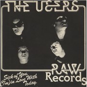 The Users Sick Of You - 1st - P/S - VG UK 7" vinyl