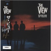 The View Exorcism Of Youth - Blue Vinyl - Assai Records - Autographed UK vinyl LP