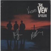 The View Exorcism Of Youth - White Vinyl - Autographed - Sealed UK vinyl LP