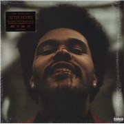 The Weeknd After Hours [Remixes] - RSD 2020 - Red With Black Splatter Vinyl UK 2-LP vinyl set