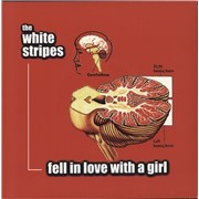 The White Stripes Fell In Love With A Girl - RSD 2012 - Red Vinyl USA 7" vinyl