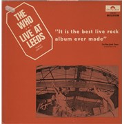 Click here for more info about 'The Who - Live At Leeds 3rd'