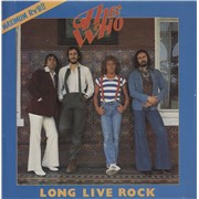 Click here for more info about 'The Who - Long Live Rock - P/S'