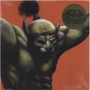 Click here for more info about 'Thee Oh Sees - Face Stabber - Olive Green with Translucent Red Splatter & Red Translucent with Olive Green Splatter'