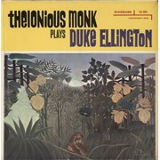 Thelonious Monk Thelonious Monk Plays Duke Ellington - 2nd UK vinyl LP