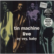 Tin Machine Oy Vey, Baby - Double Hype Stickered UK vinyl LP