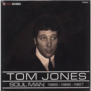 Tom Jones Soul Man 1965 - 1966 - 1967 - Shrink UK vinyl LP