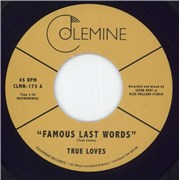 Click here for more info about 'True Loves - Famous Last Words - Purple Vinyl'