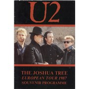 Click here for more info about 'U2 - The Joshua Tree - European Tour 1987 + Insert'