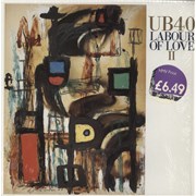 UB40 Labour Of Love II - shrink UK vinyl LP