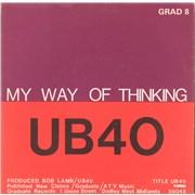 Click here for more info about 'My Way Of Thinking'