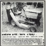 Underworld Born Slippy USA 12" vinyl Promo