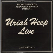 Click here for more info about 'Uriah Heep - Live + Inners - VG'