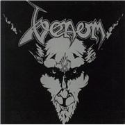 Venom Black Metal - Grey Marbled Vinyl UK vinyl LP