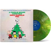 Click here for more info about 'Vince Guaraldi - A Charlie Brown Christmas - 60th Anniversary Edition - Christmas Tree Colour Vinyl - Sealed'