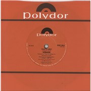 Click here for more info about 'Visage - Fade To Grey - paper label'