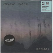 Click here for more info about 'Vivian Girls - Memory - Maroon-in-Blue Vinyl + Outer Bag'