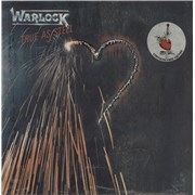 Warlock True As Steel - Shrink UK vinyl LP