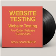 Website Testing WEBSITE TESTING Website Testing Pre-Order Release Date 10/08/2026 UK 12" vinyl