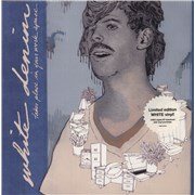 Click here for more info about 'White Denim - Takes Place In Your Work Space - White Vinyl + Opened Shrinkwrap'
