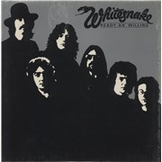 Whitesnake Ready An' Willing + Insert - Open Shrink UK vinyl LP