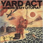 Click here for more info about 'Yard Act - Where's My Utopia? - Vineyard Of The North Red Wine Vinyl - Autographed'