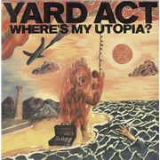 Click here for more info about 'Yard Act - Where's My Utopia? - White, Orange & Red with Black Splatter Vinyl'