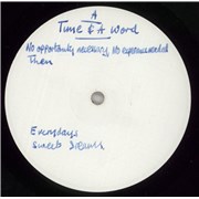 Yes Time And A Word - Test Pressing UK vinyl LP