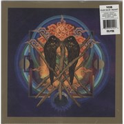 Yob Our Raw Heart - Blue [Royal] And Gold Moon Phase Effect with Splatter Vinyl USA 2-LP vinyl set